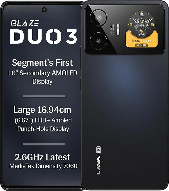 lava Blaze Duo 3