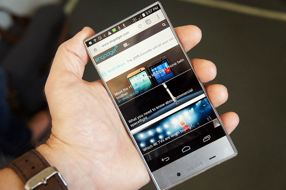 sharp Aquos Crystal