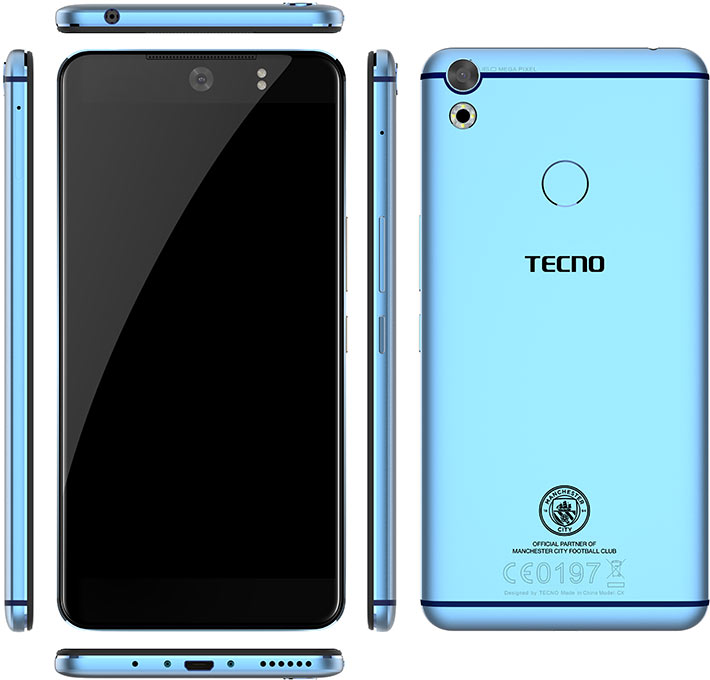 tecno Camon CX Manchester City LE