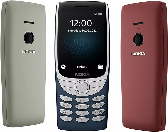Nokia 8210 4G Pictures, design and official Photos - phonedady.com