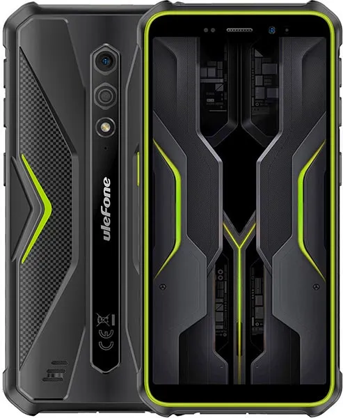 Custodia Flip In Pelle PU Con Finestra E Slot Porta Carte Per Ulefone Armor X12 Pro, Protezione Antiurto, Nero